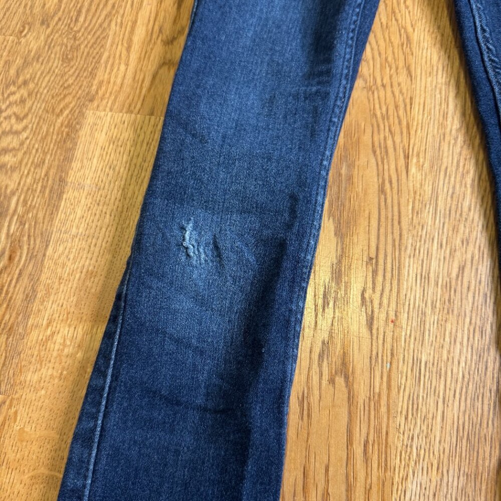 Hollister High Rise Jean Leggings Dark Wash Size 00 Regular - Picture 2 of 14